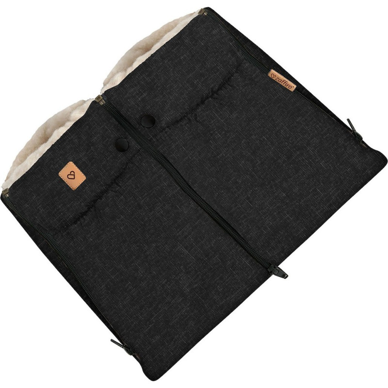 Two-parts hand muffs Scandi black
