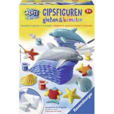 Ravensburger Craft Set &ndash; Plaster Figure: Dolphin