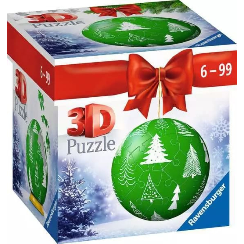 Ravensburger 3D Puzzle Ball Winter Green