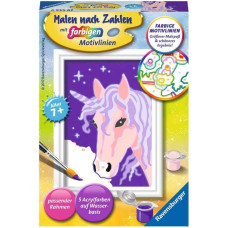 Ravensburger Paint by numbers 12x8.5 cm Little Unicorn
