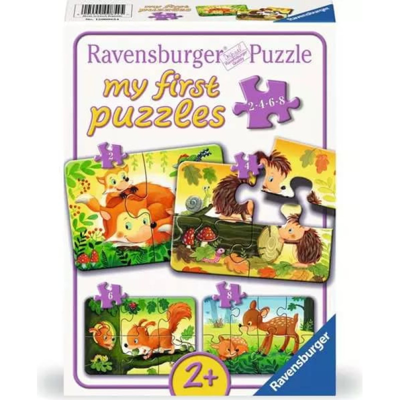 Ravensburger Puzzle 2-4-6-8 My First Puzzle 2+