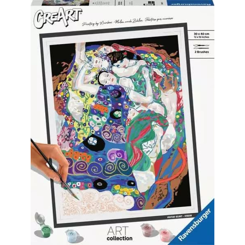 Ravensburger Paint by Numbers &ndash; CreArt ART: Virgin (Klimt)