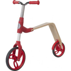 Sun Baby Balansa ritenis-skrejritenis (koka) EVO 360&deg; red SunBaby J02.006.1.1 - izpārdo&scaron;ana