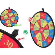 Kik- Darts 28 cm ar bumbiņām un &scaron;autriņām KIK-5619