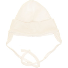 Minikid Cepurīte ar "ausīm" WHITE (40/62 cm) V4578