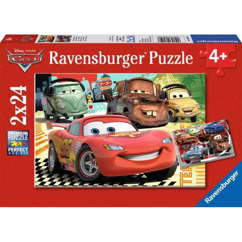 Ravensburger Puzzle 2x24 pcs Disney Cars