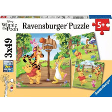 Ravensburger Puzzle 3x49 pcs Winnie the Pooh