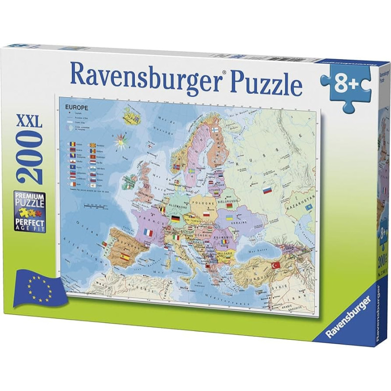 Ravensburger Puzzle 200 pcs Political Map