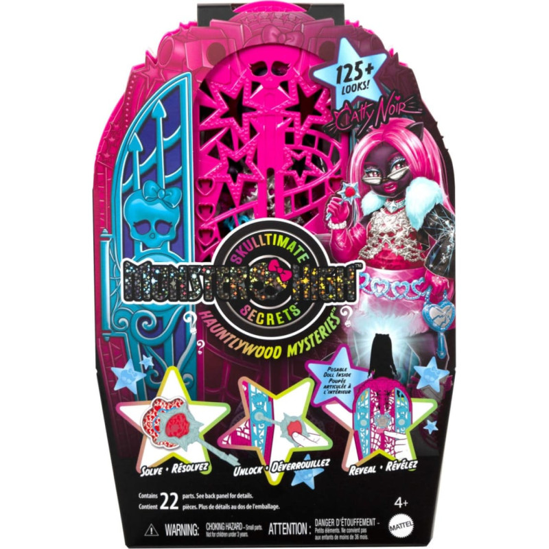 Mattel Monster High lelle &ldquo;Catty Noir&rdquo; &ndash; Skulltimate Secrets sērija (JBG82)
