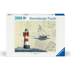 Ravensburger Puzzle 2000 Romantic Lighthouse