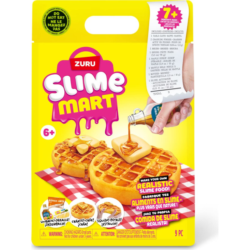 Slime Mart Kūrybinis gleivių rinkinys &bdquo;Waffles&ldquo;