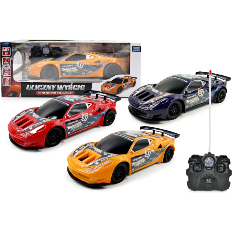 Artyk 137075 Auto zdalnie sterowane Uliczny wyścig mix