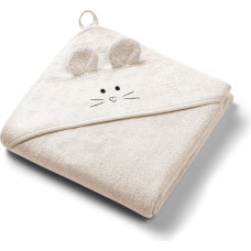 Babyono bamboo hooded towel 100x100cm brown 1553/05