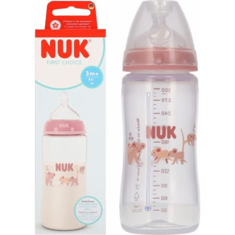 NUK 216343 Butelka 300ml + smoczek +3m FC KOALA