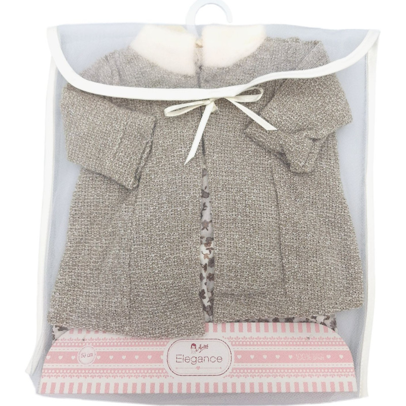 Arias lėlės kūdikio rūbeliai, 50 cm