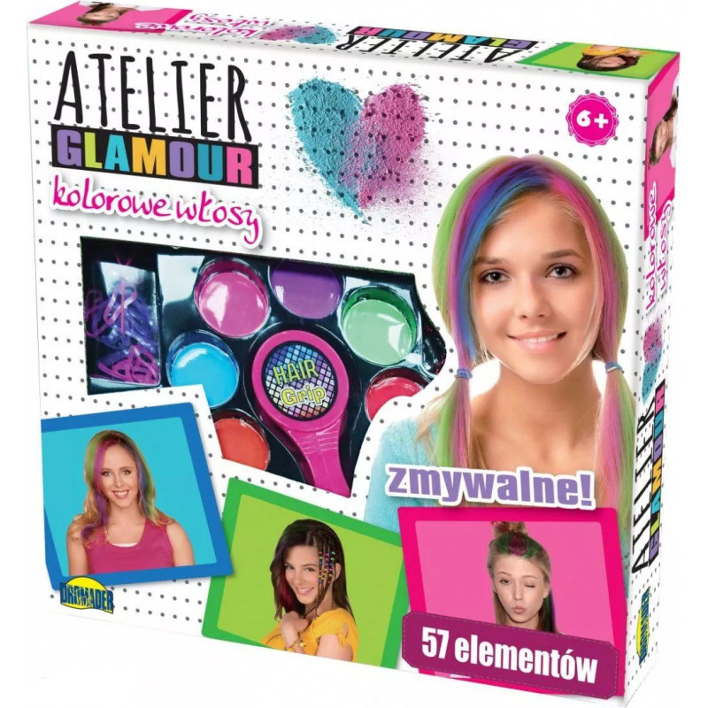 ATELIER GLAMOUR KOLOROWE WŁOSY