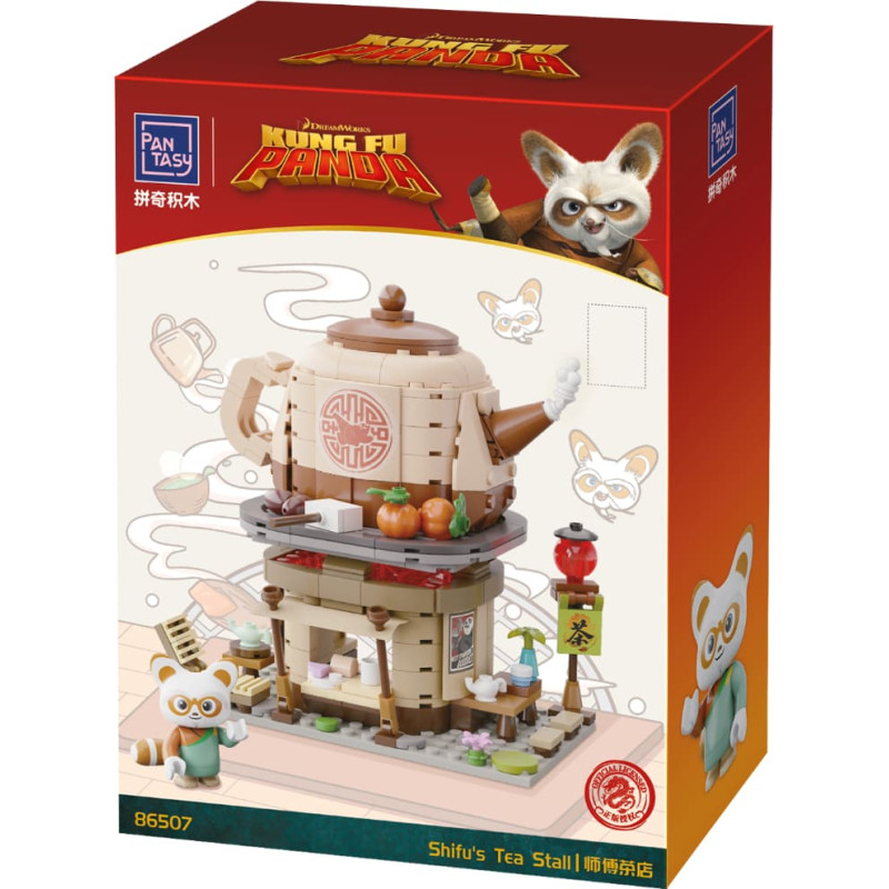 Pantasy klotsikomplekt Kung Fu Panda Meister Shifu teeputka 335 tk