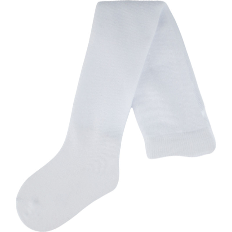 Noviti RB001-U-01 Rajstopy bawełna gładkie białe 52/56