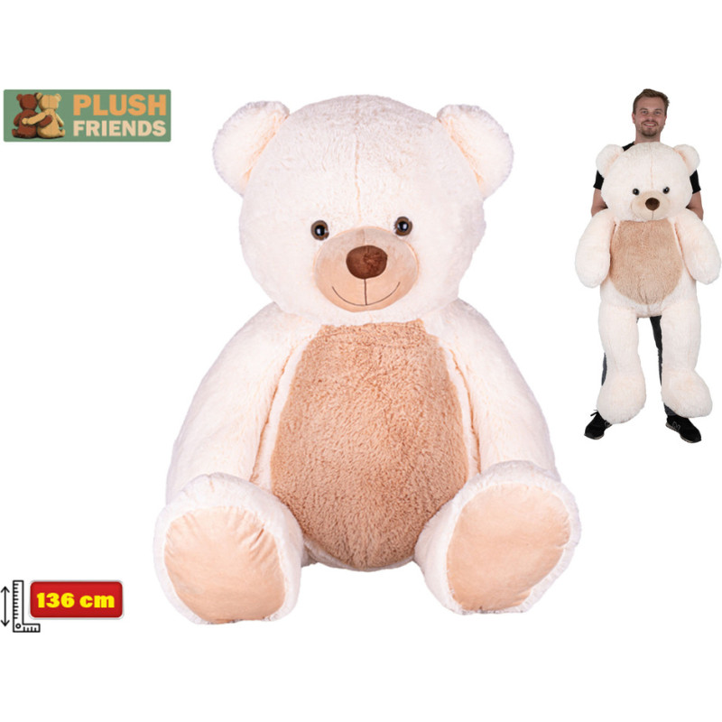 Mikro Hracky Plush toy  - 02541 - TEDDY BEAR - size 136 cm