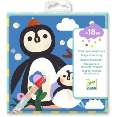 Djeco Spalvink vandeniu - Pasaulio gyvūnų jaunikliai