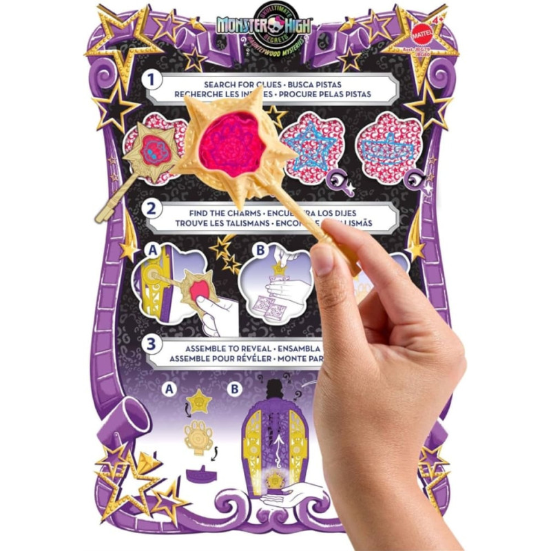 Monster High – Skulltimate Secrets lėlė „Clawdeen Wolf”, JBG80