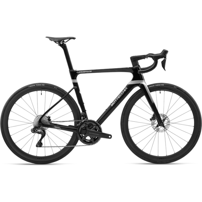 Bottecchia Maanteeratas BOTTECCHIA Aerospace - Shimano 105 Di2 24s - B1 Matt and Glossy Black (XS)