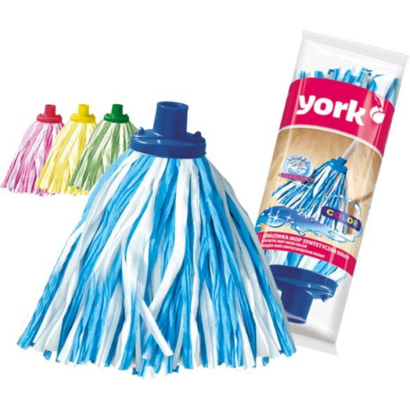York Sintētiskā mop galva COLOR