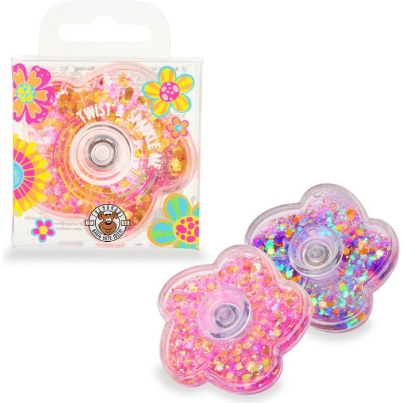 Trendhaus Antistresinis suktukas (Fidget spinner) - Gėlė (1 vnt., 2 dizainai)