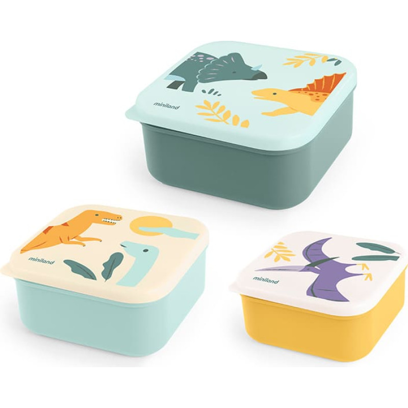 Miniland SNACKBOX-3  JURASSIC