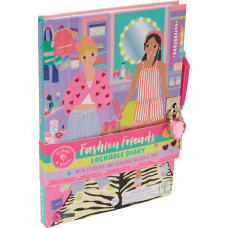 Floss & Rock Užrakinamas dienora&scaron;tis su i&scaron;trinamu ra&scaron;ikliu, Stilingos draugės namie