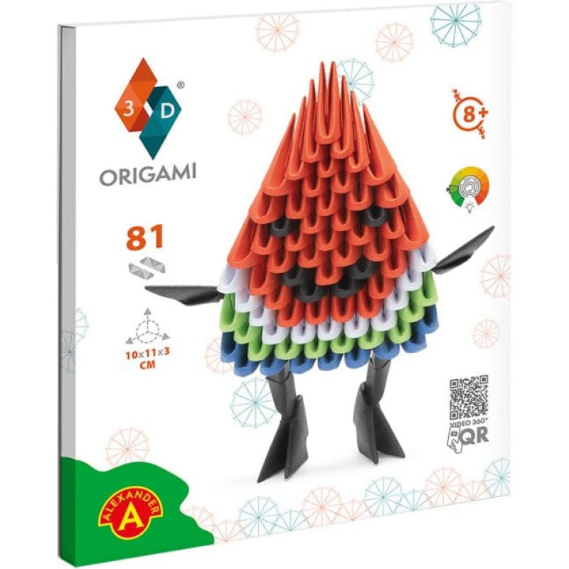 Alexander Origami 3D konstruktorius - Arbūzas