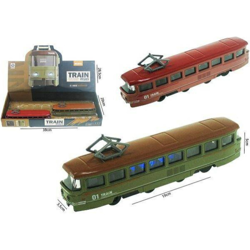 Other 46427 TRAMWAJ 19 CM ŚW.DŻW. NAPĘD