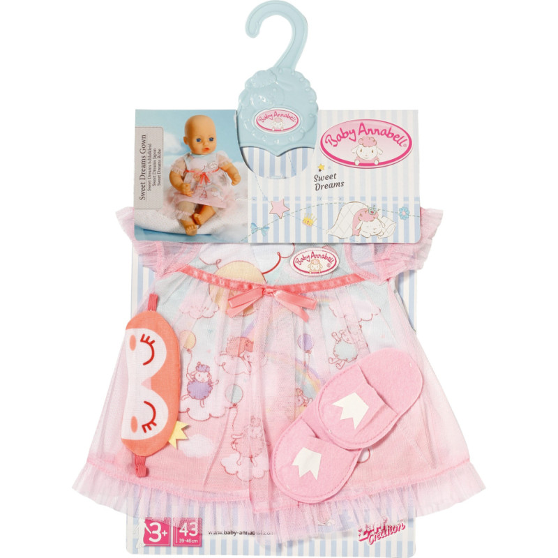Baby Annabell Sweet Dreams Gown 43cm 705537