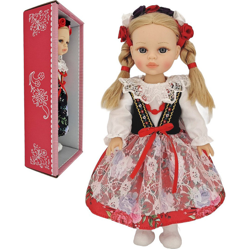 LALKA KRAKOWIANKA Z POLSKIM GŁOSEM 38cm