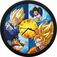 Kids Euroswan - Akcesoria Licencyjne WALL CLOCK DRAGON BALL