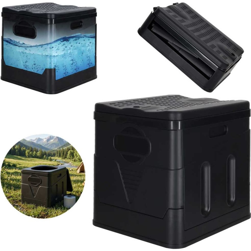 Toaleta turystyczna przenośna składana worki 20l