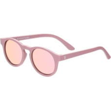 Babiators Polarised Keyhole &ldquo;Pretty in Pink&rdquo; sunglasses with mirrored lenses, 0&ndash;2 years