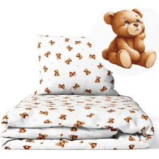 Ankras Cover set -  2 pcs - 135x100, 40x60 - a PENSIVE BEAR