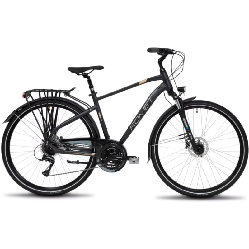 Romet Bicycle ROMET Wagant 6, black-gold (L)