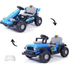 Milly Mally akumuliatorinė transporto priemonė Prime 2-in-1, mėlyna