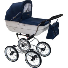 Baby Fashion RENEE pram, R-10 blue-white
