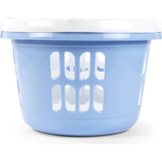 Beldray LA00000174CRNEU7  Set Of 2 Laundry Basket  30L, White/Blue