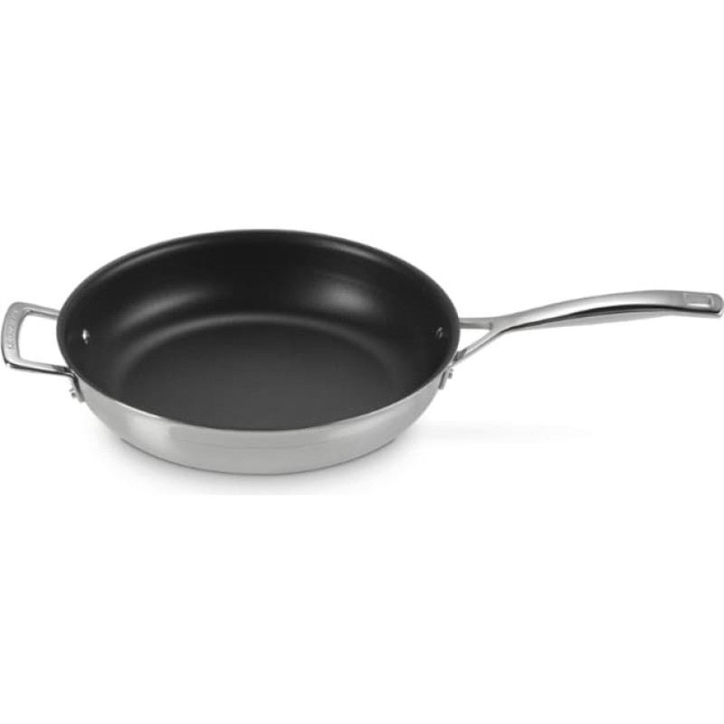 Le Creuset 3 slāņu nerūsējo&scaron;ā tērauda panna ar nepiedego&scaron;o pārklājumu &Oslash;28cm