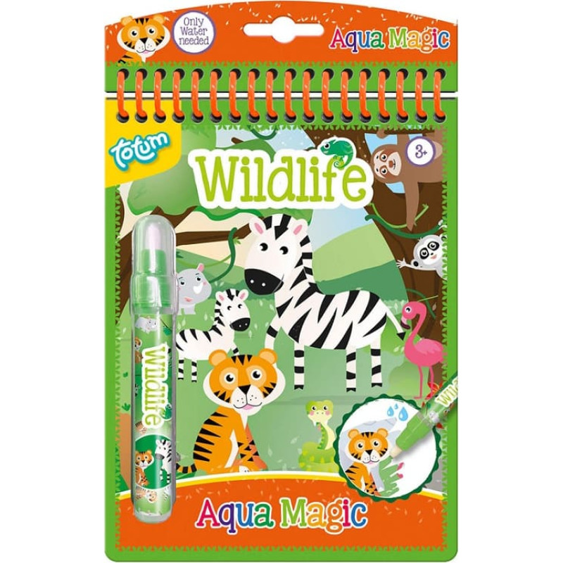 Totum veega värvimise raamat Wildlife