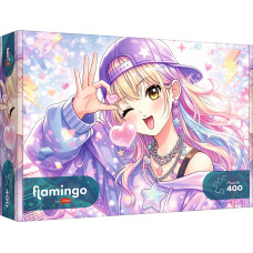 FLAMINGO PASTELOWY UROK *400*