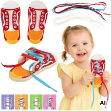 Viga Learning to Lace Shoe Bows Laces 3+