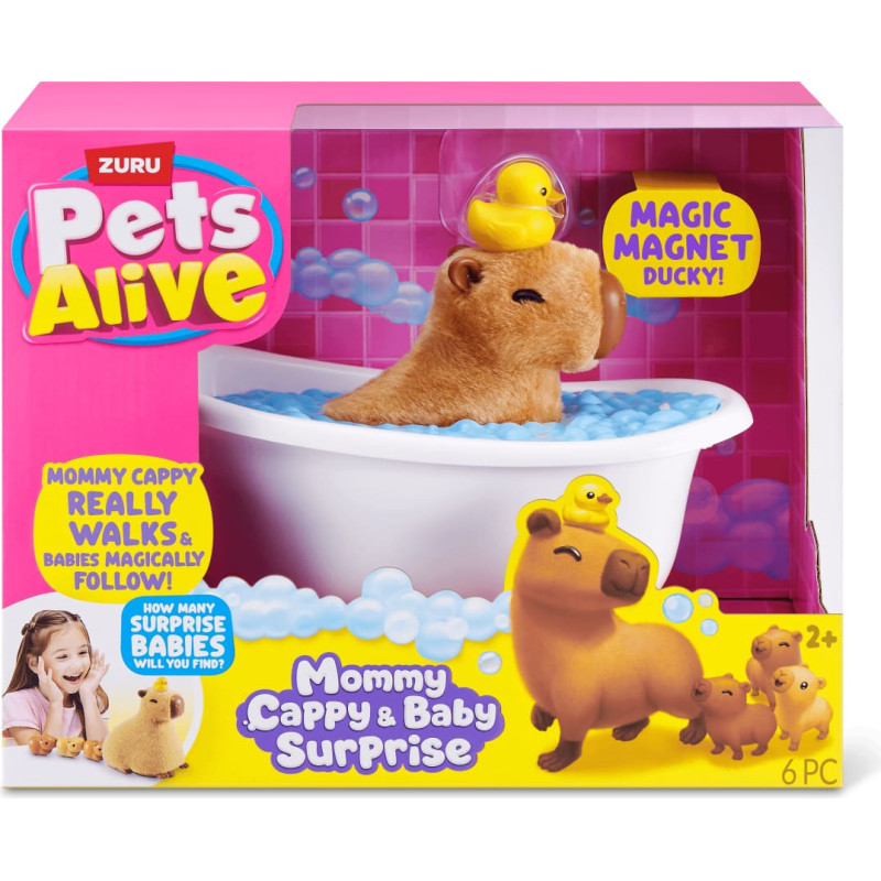 Pets Alive Rinkinys &bdquo;Kapibara su mažyliais&ldquo;