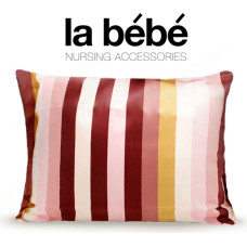 La Bebe ™ Cotton  60x40 Art.72553 Stripes Kokvilnas spilvendrāna ar kanti 60x40cm