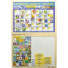 Melissa & Doug Melissa&Doug Magnetic Calendar Art.13788 Magnētu kalendārs