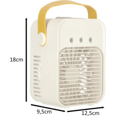 Gaisa kondicionieris ventilators mitrinātājs sudrabs